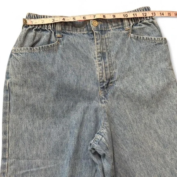 Vintage 90s Gloria Vanderbilt Cropped Jeans, Women's Size 4P - Picture 7 of 10